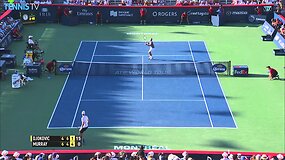 Andy Murray gražus ta&scaron;kas Rogers Cup finale 