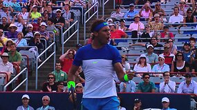 Rogers Cup trečia diena - Nadalio, Murray ir NIshikorio pergalės