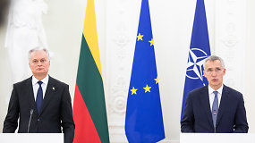 Prezidento Gitano Nausėdos susitikimas su NATO generaliniu sekretoriumi ir EK pirmininke