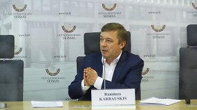 Ramūno Karbauskio spaudos konferencija apie LRT veiklą