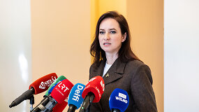 Inga Ruginienė: nepradėsiu žaidimų su ministerijų mainais
