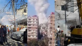 Izraelis smūgiavo gyvenamajam pastatui Sirijos sostinėje: nukauti Irano gvardiečiai
