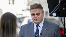 Ministras L.Linkevičius komentuoja sankcijas Baltarusijai ir Astravo AE klausimus