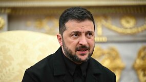 Volodymyras Zelenskis po smūgių Kyjivui: &bdquo;Putinas nori tęsti karą&ldquo;