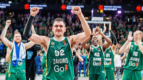 Taip &scaron;venčia Eurolygos lyderiai: žalgiriečių padėka banguojančiai arenai