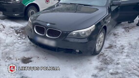 &Scaron;alčininkų policijai su įkalčiais įkliuvę vairuotojai