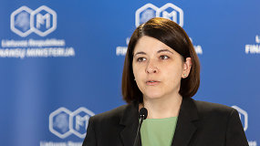 Finansų ministrė G.Skaistė pristato patobulintą mokestinių pasiūlymų paketą