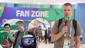 Ką serviruoja FIBA fanų zona? Firminė atributika, baudų metimo konkursas ir JIP'as