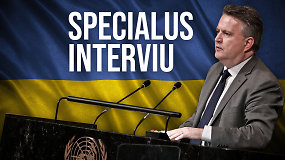 Išskirtinis interviu su Ukrainos ambasadoriumi JT: ar Vakarai neskuba užbaigti karo Ukrainoje?