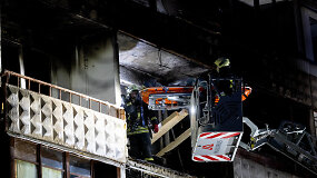 I&scaron; Vir&scaron;uli&scaron;kių daugiabučio i&scaron;trauktas vienas žuvusiojo kūnas