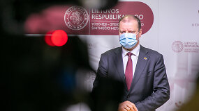 S.Skvernelio ir A.Verygos komentarai pratęsus karantiną ir sugriežtinus jo taisykles