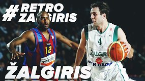 #RetroŽalgiris. Vido Ginevičiaus karjeros rungtynės Barselonoje