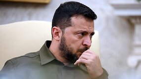 Zelenskis prane&scaron;a apie pavojingas oro sąlygas: ukrainiečiai, būkite atsargūs ir kreipkitės, jei prireiks