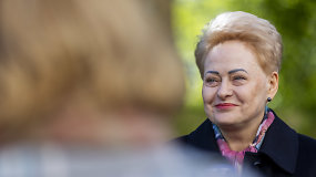 Sekmadienio rytą balsavusi D.Grybauskaitė: „Balsavau už geriausią“