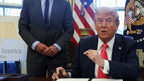 Donaldas Trumpas Volodymyro Zelenskio vizito tikisi &scaron;į penktadienį
