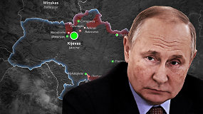Kaip atrodė Rusijos įsiveržimas į Ukrainą žemėlapiuose – svarbiausi faktai ir karinių veiksmų seka