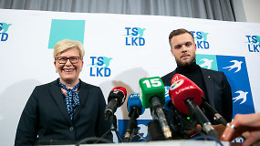 Konservatoriai rinkimų rezultatų laukia užsidarę, Ingrida Šmonytė tikisi laimėti jau pirmajame ture