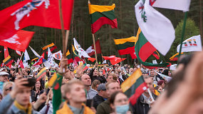 Vilniuje vykęs šeimų maršas sutraukė tūkstančius, bet dalyvių nuomonės išsiskyrė