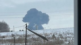 Belgorodo srityje sudužo rusų karinis lėktuvas