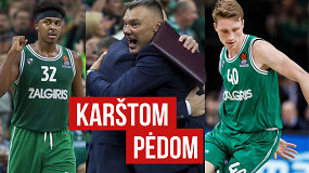 „Karštom pėdom“: fantastiškas „Žalgiris“, nuostabus Šaro planas ir sugriautas „Real“