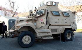 Slovakijos specialiosios pajėgos naudos MRAP tipo &scaron;arvuočius