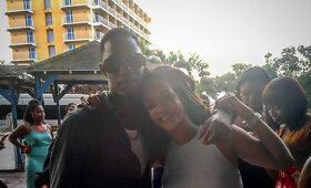 Rihanna su pusbroliu Tavonu Kaiseenu Alleyne