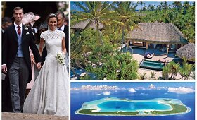 Sala Prancūzijos Polinezijoje, kur medaus mėnesį leido Pippa Middleton ir Jamesas Matthewsas