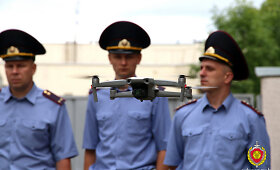 Lietuvos perduoti dronai Baltarusijoje
