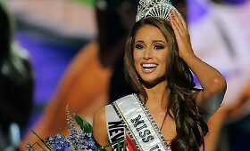 Grožio konkursą &bdquo;Mis JAV 2014&ldquo; laimėjo Nia Sanchez i&scaron; Las Vegaso
