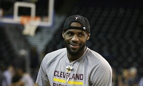 &bdquo;Cleveland Cavaliers&ldquo; treniruotė prie&scaron; NBA finalą