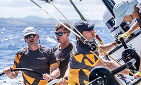 &bdquo;Ambersail 2&ldquo; treniruotė prie&scaron; startą Karibų Antigvos regatoje