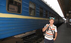 Kelionių traukiniais po Baltarusiją egzotika. Gomelis i&scaron; arti