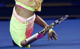 Gražiausios "Australian Open" vyrų varžybų pirmos dienos nuotraukos