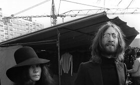Johnas Lennonas ir Yoko Ono