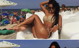 Indrė Burlinskaitė ir Greta Lebedeva lepinasi poilsiu Palangoje