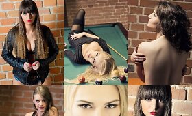Socialinio eksperimento dalyvių fotosesija