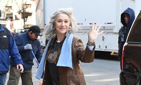 70-metės aktorės Helen Mirren stilius