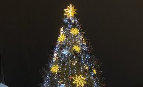 Rietavo Kalėdų eglės įžiebimas
