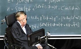 Garsiojo fiziko Stepheno Hawkingo gyvenimo akimirkos