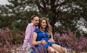 Aktorių Virginijos Kuklytės ir &Scaron;arūno Gedvilo fotosesija