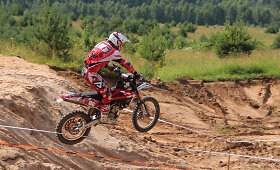 Enduro motociklų krosas Lapėse