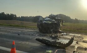 Tragi&scaron;ka avarija Molėtų plente