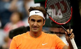 Rogeris Federeris pasiekė jubiliejinę pergalę ir pateko į Indian Velso ketvirtfinalį