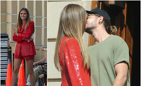Heidi Klum ir &bdquo;Tokio Hotel&ldquo; narys Tomas Kaulitzas