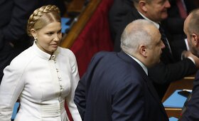 Ukrainos parlamentas surengė savo pirmą posėdį po pergalės rinkimuose