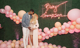 Khloe Kardashian pirmojo nė&scaron;tumo akimirkos