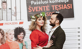 Spektaklio premjeroje &ndash; būrys žinomų veidų