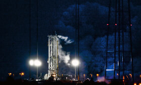 Kompanijos &bdquo;Orbital&ldquo; raketos &bdquo;Antares&ldquo; startas