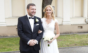 Antano ir Aistės Guogų vestuvės Vilniaus &Scaron;v. Kazimiero bažnyčioje