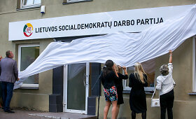 Lietuvos socialdemokratų darbo partijos būstinės atidarymas